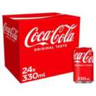 Coca-Cola Original Taste Cans 24 x 330ml
