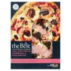 Morrisons The Best Ham, Mushroom & Mascarpone Pizza 515g