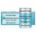 Fever-Tree Light Mediterranean Tonic Cans 8 x 150ml