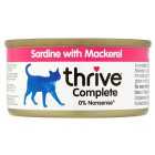 Thrive Complete Cat Food Sardine with Mackerel 75g