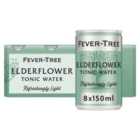 Fever-Tree Light Elderflower Tonic 8 x 150ml