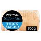 Waitrose Soft White Toastie Thick Sliced, 800g