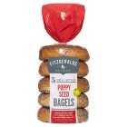 Fitzgeralds Poppy Seed Bagels, 5s
