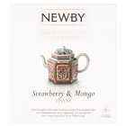 Newby Teas Strawberry & Mango Silken Pyramids 15 per pack