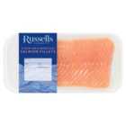 Russell's 4 Salmon Fillets Skin On 500g