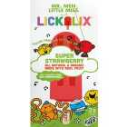 Lickalix & Mr Men Organic Super Strawberry Ice Lollies 3 x 75g