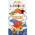 Lickalix & Mr Men Organic Citrus Burst Ice Lollies 3 x 75g