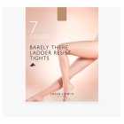 John Lewis 7D barely there tights nat.tan, large