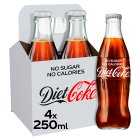 Diet Coke Bottle, 4x250ml