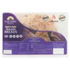 The Clay Oven Bakery Plain Naan Breads 300g