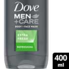 Dove Men + Care Extra Fresh Body Wash Shower Gel 400ml