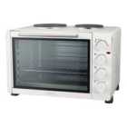 Igenix IG7145 45L Electric Mini Oven and Grill with Double Hot Plates - White