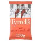 Tyrrells Posh Prawn Cocktail Sharing Crisps 150g