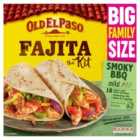 Old El Paso Mexican Family Size Smoky BBQ Fajita Kit 750g
