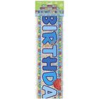 Blue Birthday Boy Foil Party Banner
