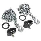 Sealey RE91/5/CK Chain Kit (2 x 2m Chains and 2 x Clamps)