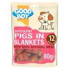 Good Boy Pigs in Blankets, 80g