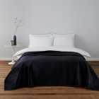 Black Pinsonic Bedspread