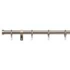 Trinity Extendable Metal Curtain Pole with Rings