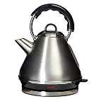 Spectrum Brushed Stainless Steel Pyramid Kettle
