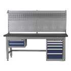 Sealey API2100COMB02 2.1m Complete Industrial Workstation & Cabinet Combo