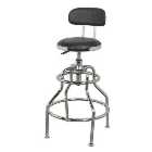 Sealey SCR14 Workshop Stool with Adjustable Height and Back Rest