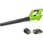 Greenworks G24ABK2 Axial Blower with Battery and Charger (24V) 