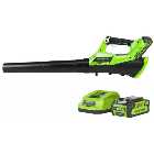 Greenworks G40ABK2 Axial Blower with 2Ah Battery and Charger (40V)