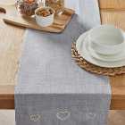 Country Hearts Dove Grey Runner