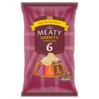 Morrisons Meaty Crisps 6 X 25G 150g