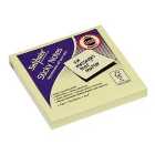 Snopake Sticky Notes Yellow 76mm x 76mm 100 Sheets 