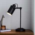 Healy Black Industrial Table Lamp