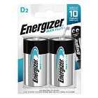 Energizer Max Plus D Batteries 2 Pack