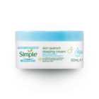 Simple Water Boost Skin Quench Sleeping Cream Moisturiser 50ml