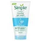 Simple Water Boost Micellar Gel Wash Sensitive Skin 150ml