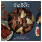 Morrisons The Best Hand Decorated Belgian Chocolate Fudge Cake Serves 6