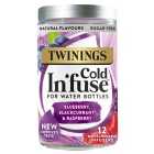 Twinings Cold In'fuse Blueberry, Blackcurrant & Raspberry Infusers 12 per pack