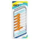 OPTIM Interdental Brushes 0.45mm Orange 6 per pack
