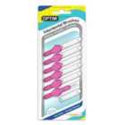 OPTIM Interdental Brushes 0.4mm Pink 6 per pack