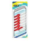 OPTIM Interdental Brushes 0.5mm Red 6 per pack