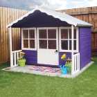 Shire Pixie Wooden Playhouse with Veranda - 6 x 5ft