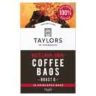 Taylors of Harrogate Hot Lava Java Coffee Bags 10s 75g