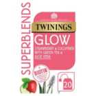 Twinings Superblends Glow with Strawberry, Cucumber and Green Tea 20 per pack