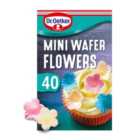 Dr. Oetker 40 Mini Wafer Flowers 40 per pack