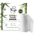 The Cheeky Panda Natural Bamboo Kitchen Rolls 2 per pack
