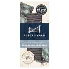 Peter's Yard Rye & Charcoal Sourdough Crackers, 90g