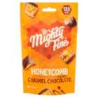 Mighty Fine Salted Caramel Chocolate Honeycomb Dips 90g