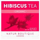 Natur Boutique Organic Hibiscus Tea 20 per pack