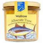 Waitrose albacore tuna in extra virgin olive oil, drained 150g