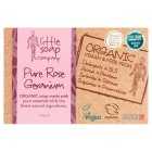 Little Soap Co. Pure Rose Geranium Soap Bar, 110g